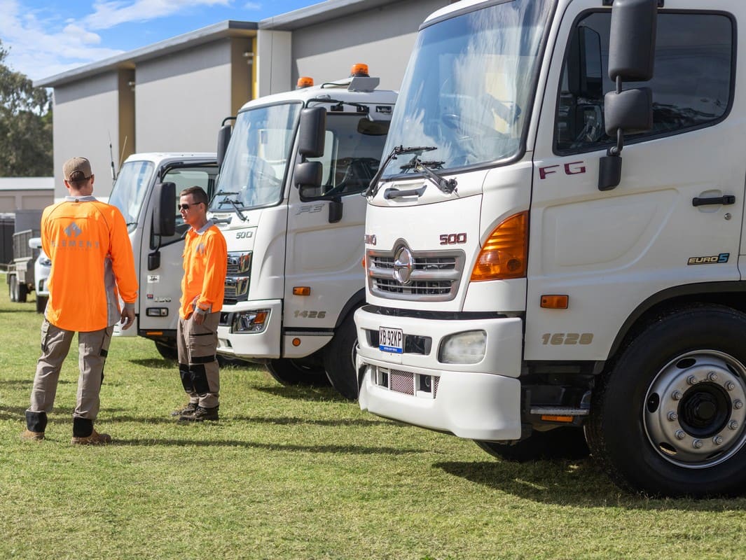 Element Queensland trucks and crew ready for deployment