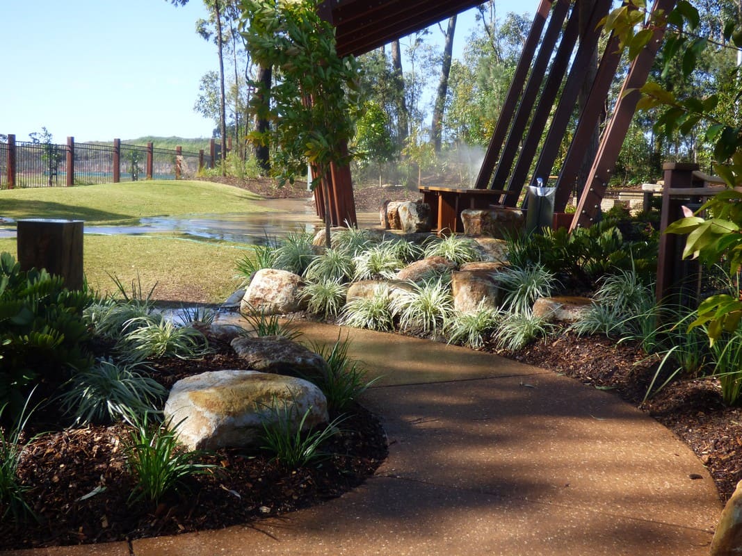 Landscape Construction & Enhancement — Element Queensland commercial landscape services